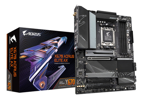Placa Base Atx Gigabyte X670 Aorus Elite - Amd X670, Ddr5,