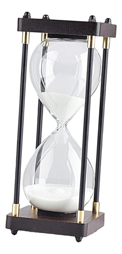 Temporizador De Arena De 30 Minutos, Reloj De Arena Blanco
