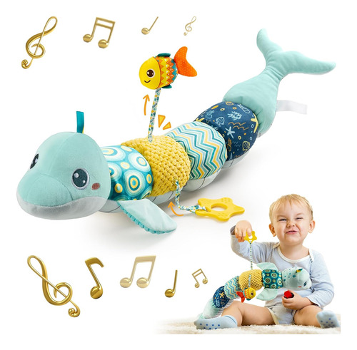 Peluches Musicales Montessori Para Bebés, Animales De Peluch