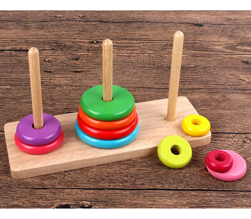 2x Juguete De Bloques Apilables De , Juguetes De Desarrollo