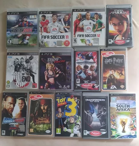 Lote De Jogos De Psp