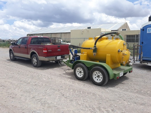 Remolque Con Tanque Séptico Para Desazolve, Cap. 2,500 Lts