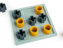 Comprar Juego De Mesa Tic Tac Toe Madera Silicona Bigjigs Bebes 12m+