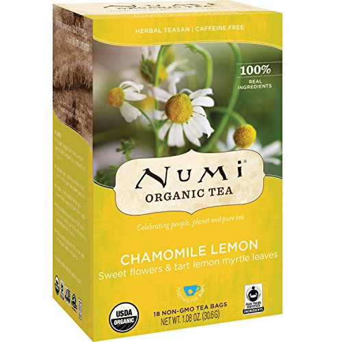 Té Orgánico Manzanilla Limón Numi