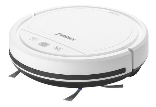 Aspiradora Robot Wifi Con Aplicación Fiddler Color Blanco