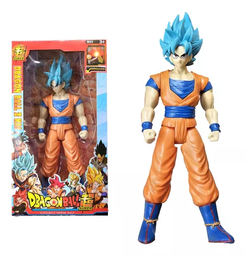 Boneco Dragon Ball Super - Blue Gogeta Articulado Super Saiyajin - MUNDO  KIDS