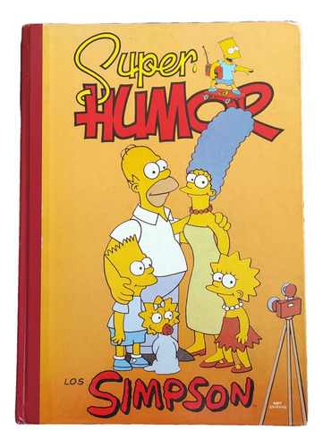 Libro Los Simpson - Super Humor Tomo 2 Tapa Dura 