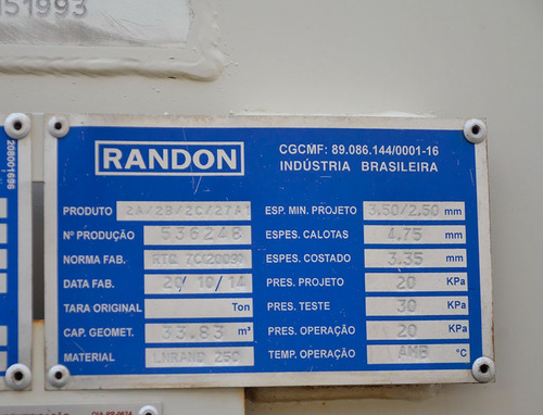 Carreta Tanque Randon 2015 9 Eixos
