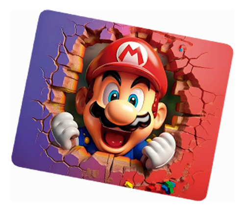Mousepad Mario Bross 18x22cm
