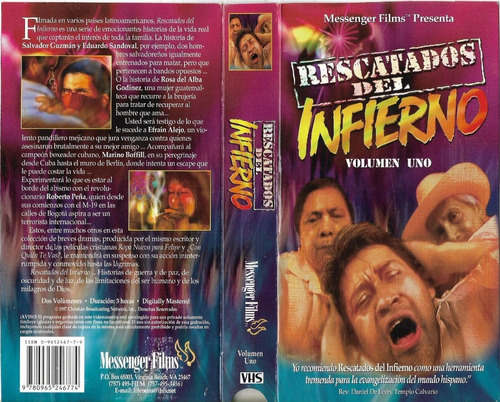 Rescatados Del Infierno Volumen 1 Y 2 Vhs Castellano 2 Vhs