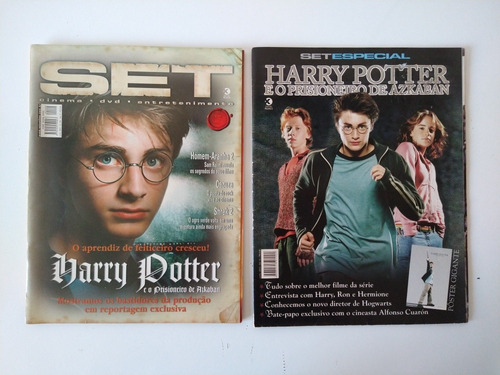 Revistas Set Harry Potter E O Prisioneiro De Azkaban