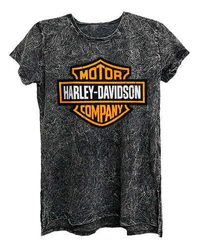 Remera Harley Davidson De Algodon Nevada Lupe Store