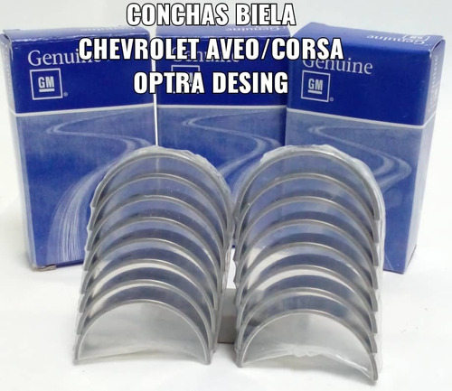 Conchas Biela/bancada Chevrolet Aveo/ Corsa / Optra Desing