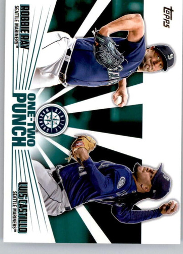 2023 Topps One-two Punch 12p-24 Robbie Castillo Nm-mt Seattl