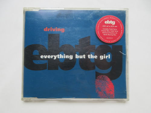 Everything But The Girl - Driving - Cd Single Importado 1996