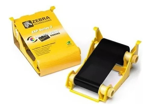 Ribbon Zxp Series 3 Zebra - 1000 Imagenes Negro