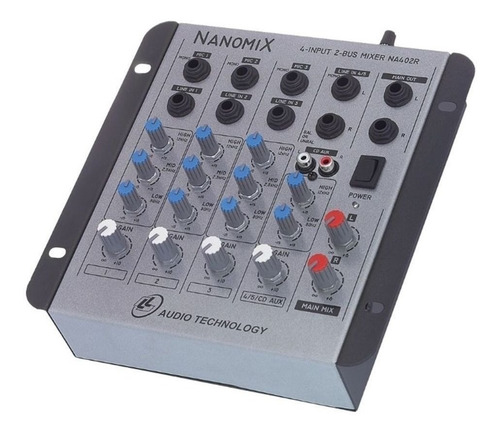 Imagem 3 de 4 de Console LL Audio NA402R Nanomix de mistura 127V/220V