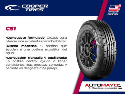 Llanta Cs1 Cooper 175/65r14 82t Sl