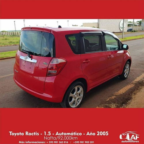 Imagen 4 de 7 de Toyota Ractis 4x2 Aut