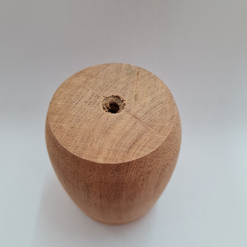 Imagen 4 de 5 de Mate De Madera Premium Cuenco Mates Artesanal Algarrobo 8x8.