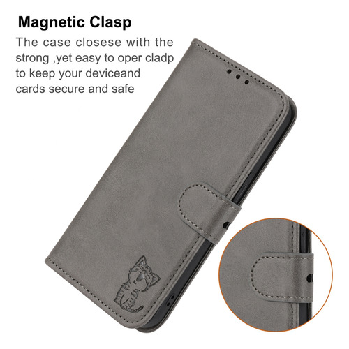 Bonita Funda De Piel Para Redmi Note 12 Pro Plus 5g/12r Pro 5g/12s 4g Ultrafina, Concha, Ranura Para Tarjetas
