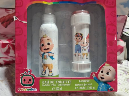 Set Colonia Para Bebés Con Burbujas Importado