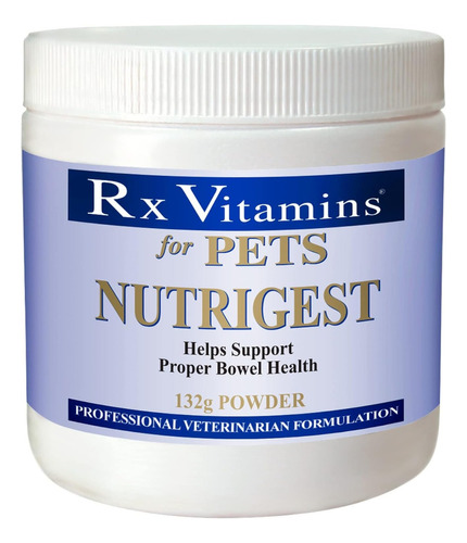 Nutrigest Para Mascotas En Polvo Rx Vitamins 132 G