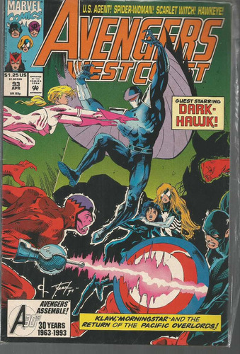 West Coast Avengers 93 - Marvel - Bonellihq Cx177a L19