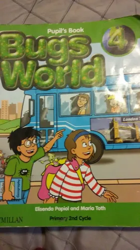 Libro De Inglés Bugs World 4 Pupil's Book (Usado)