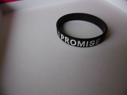 Pulsera Silicona Nba I Promise 