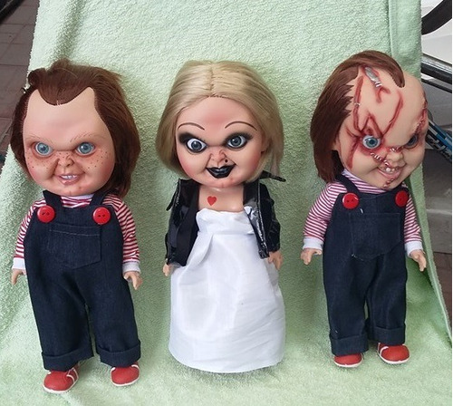 Muñecos Chucky O Tiffany 31 Cms Pvc Nacionales Precio X Pza