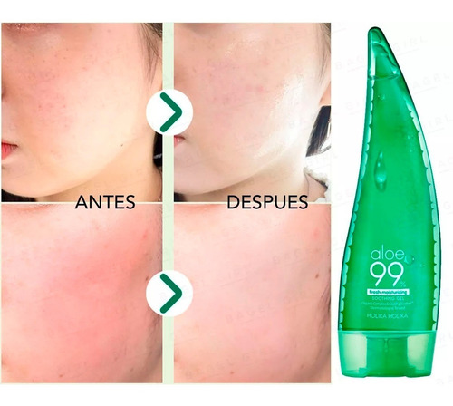Sabila Áloe Vera 99% Holika Cicatrices Korean Original 250ml