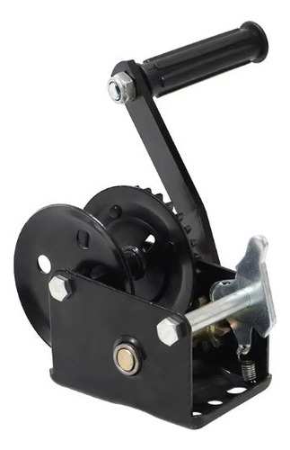 Mini Grúa Malacate Construcción Negro 600 Lbs Manual