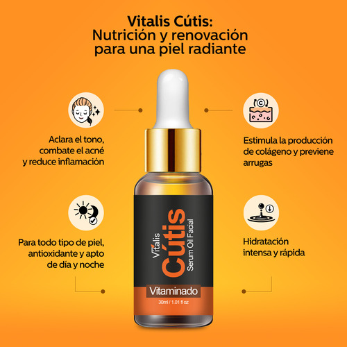 Kit Facial: 2 Crema Acido Hialurónico + 2 Serum Vitamina C