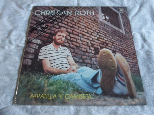 Christian Roth - Zapatilla Y Camiseta - Vinilo Lp