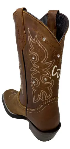 Botas vaqueras para mujer con best sale piedras