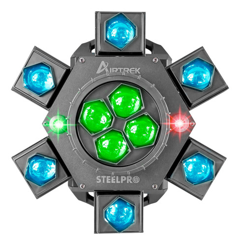 Cabeza Beam Giratoria Steelpro Airtrek Rgbw Laser Red/green