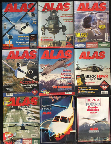 Lote De Revistas Alas