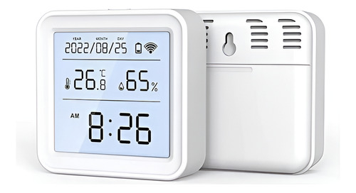 Sensor Temperatura Umidade App Tuya Wi-fi Alexa Google Casa