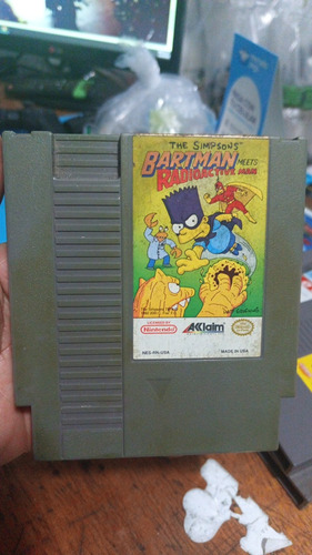 Bartman Radioactive Nes Juegos Videojuegos 
