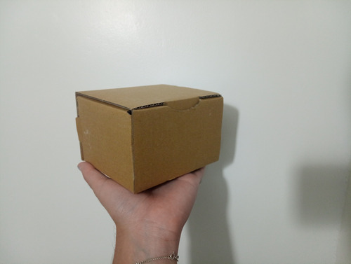 Caja De Cartón Corrugado Autoarmable 120x100x80mm