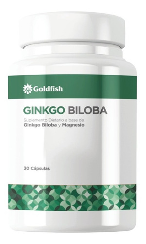 Ginkgo Biloba + Magnesio Goldfish Capsulas X 30