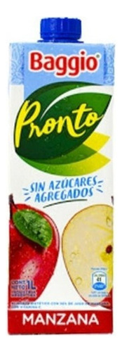 Jugo Baggio Sin Azucar Manzana 1 Litro