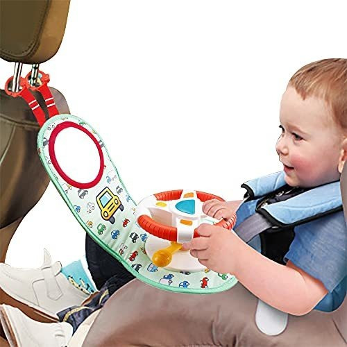 Juguete Con Espejo Para B Wishtime Car Seat Play Center Toy 