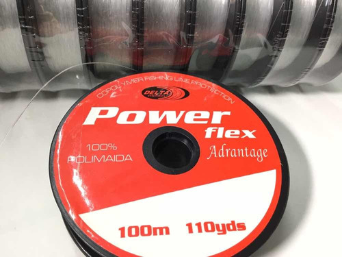 Nylon De Pesca Power Flex 0,60mm. X 200m. Continuos