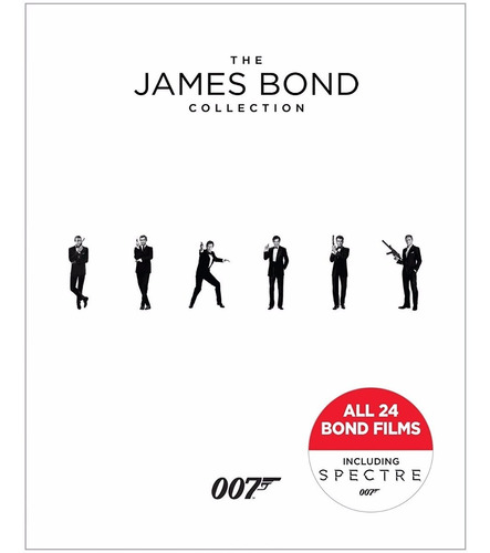 Blu Ray 007 James Bond Collection 24 Films Box 