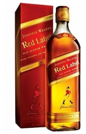 2  Whisky Johnnie Walker Red Label 1l Original