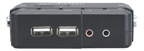 Switch Manhattan Kvm Mod. 151252 2x Usb 2x Vga 1600 X 900
