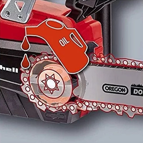 Imagen 6 de 12 de Motosierra a batería Einhell GE-LC 18 Li 18V