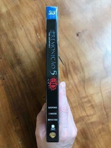 Blu-ray Premonição 5 3d+bd